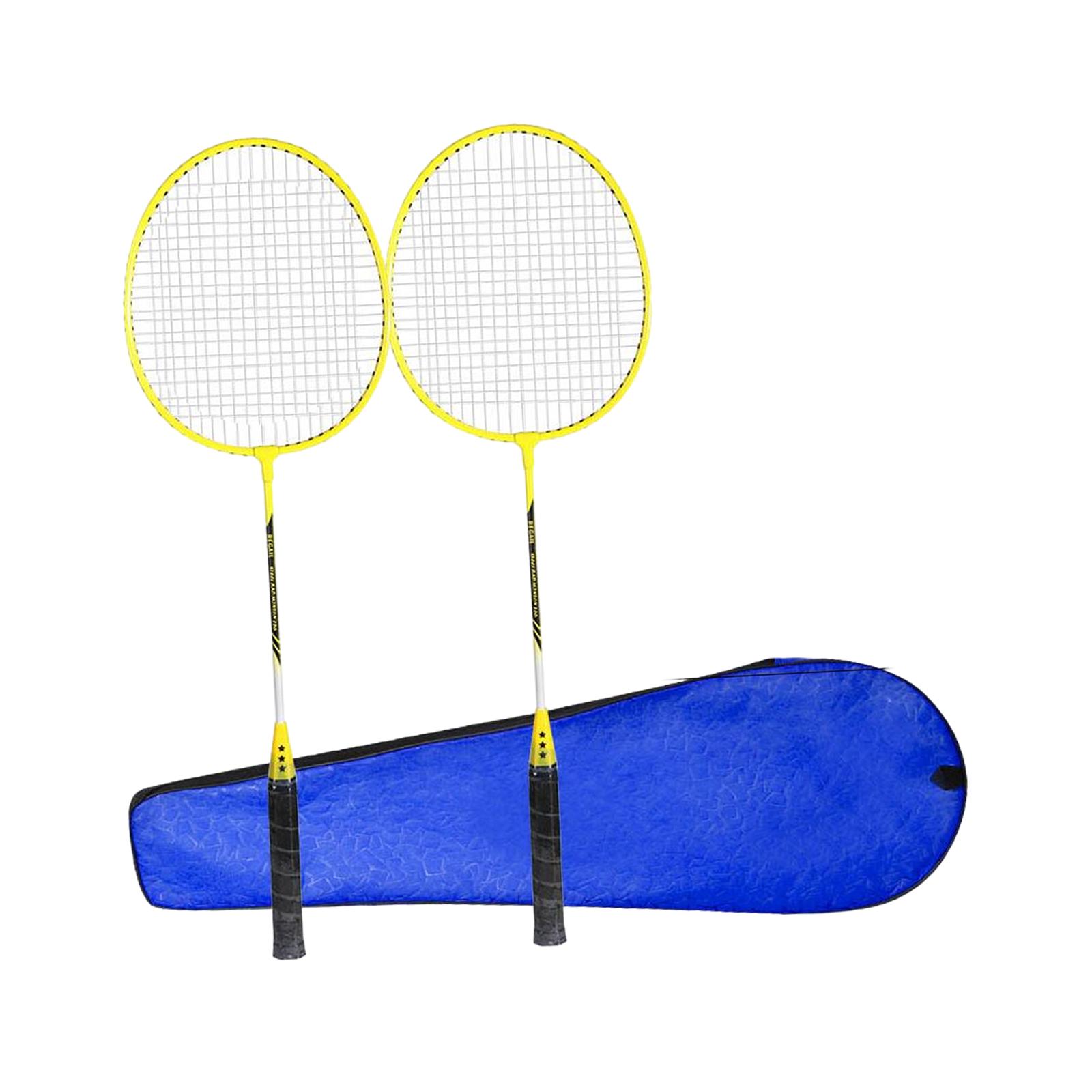 Badminton Shuttlecock - Conjunto de raquetes de badminton, 2