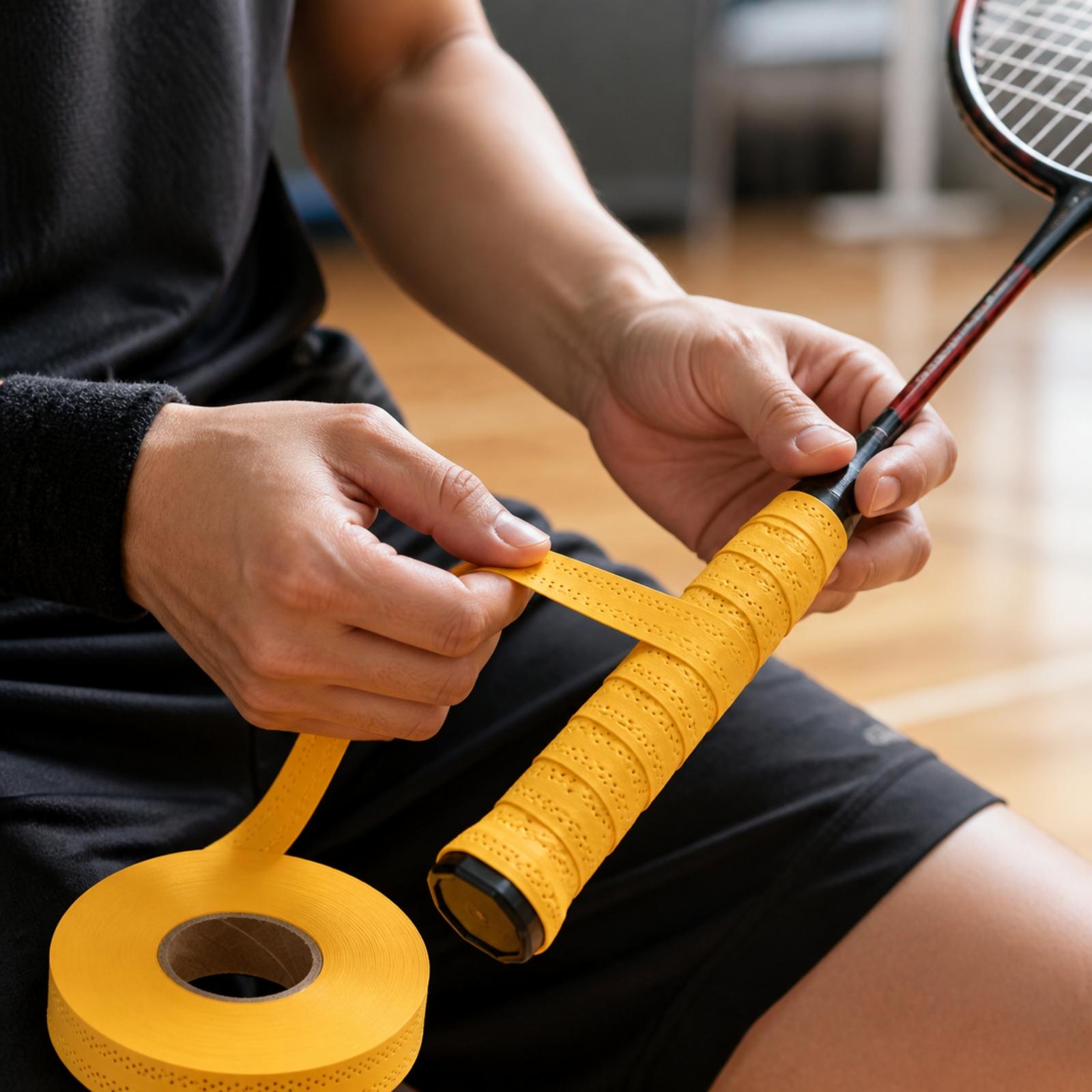 Badminton Materi - Fita de aderência respirável para punho,