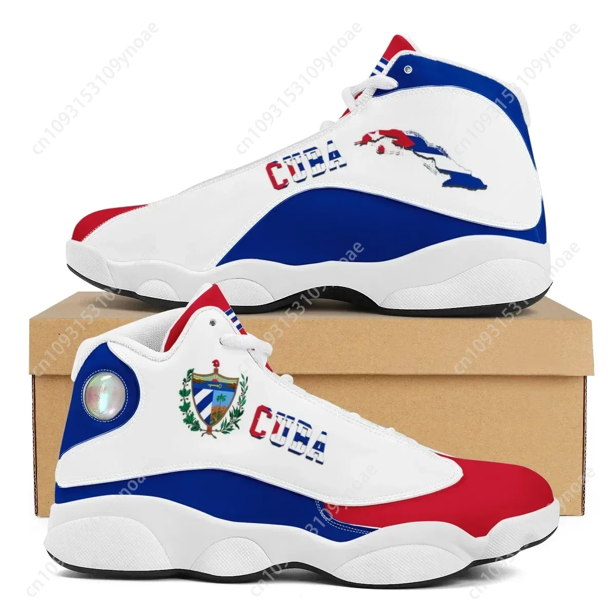 Badminton Shoes Men - Cuba bandeira impressão legal homens tênis