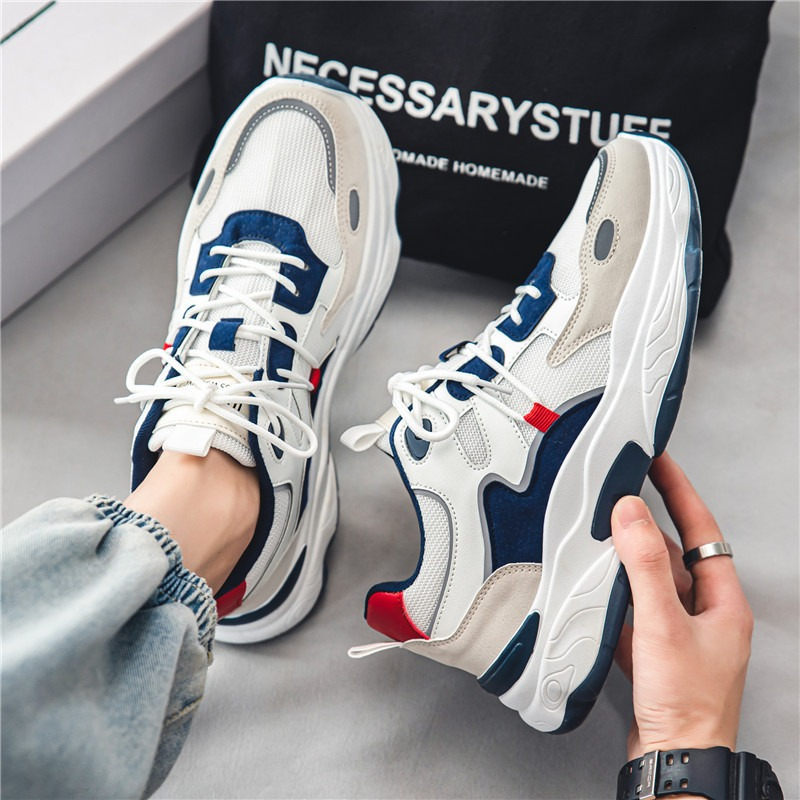 Badminton Shoes - Sapatos casuais masculinos tênis respiráveis moda