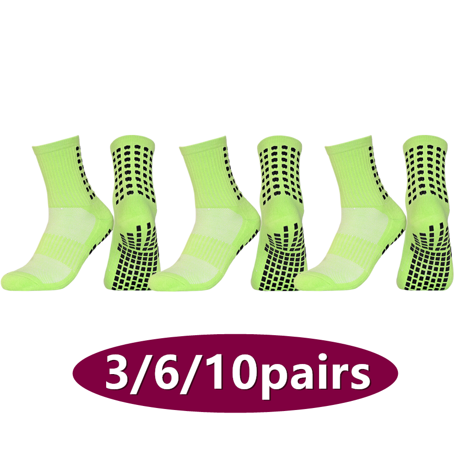Sports Grip - 3/6/10 pares de meias masculinas e