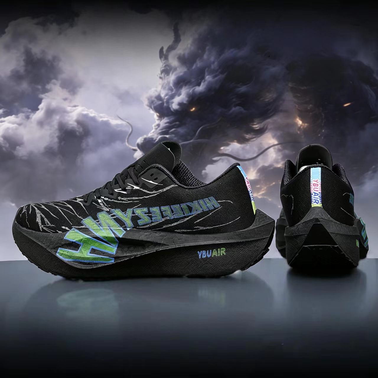 Badminton Shoes - Tênis de Corrida Masculinos com Placa