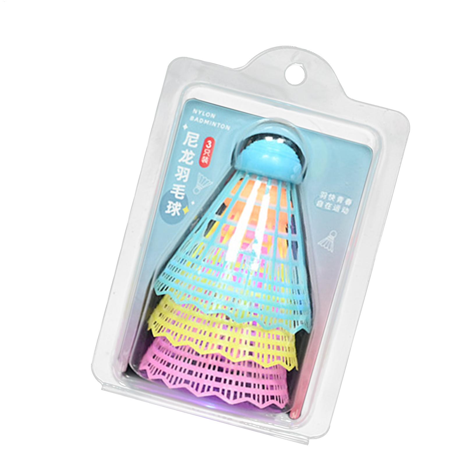 Feather Shuttlecock - 3 unidades de bolas de badminton