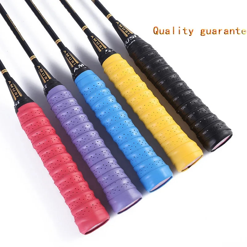 Badminton Grip - 1/4 peças 6 Cores Marca Antiderrapante