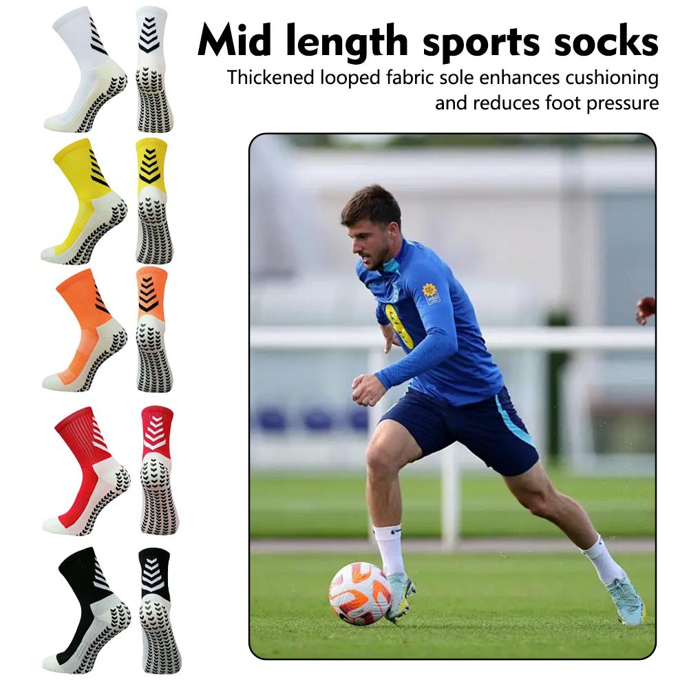 1 par de meias de futebol anti - Sports Grip avaliação e preço