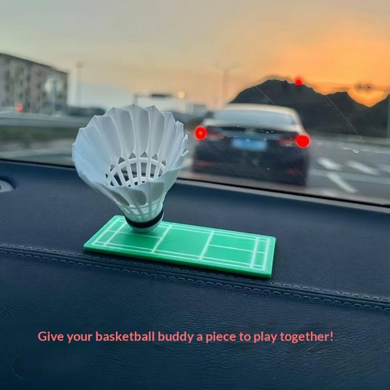 Enfeite Rotativo para Carro co - Badminton Shuttlecock avaliação e preço
