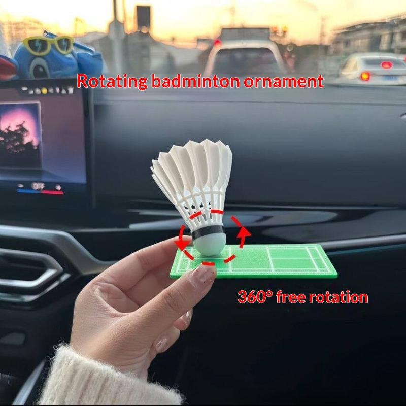 Enfeite Rotativo para Carro co - Badminton Shuttlecock avaliação e preço