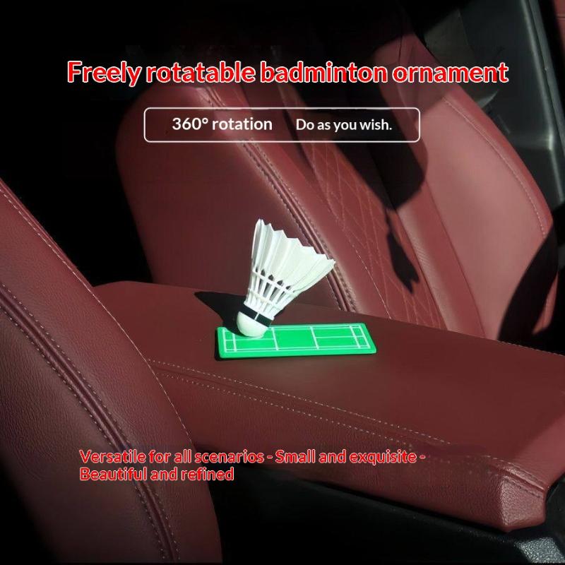 Enfeite Rotativo para Carro co - Badminton Shuttlecock avaliação e preço
