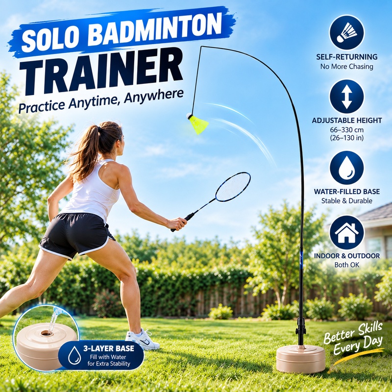 Conjunto de Treino de Badminto - Badminton Shuttlecock avaliação e preço