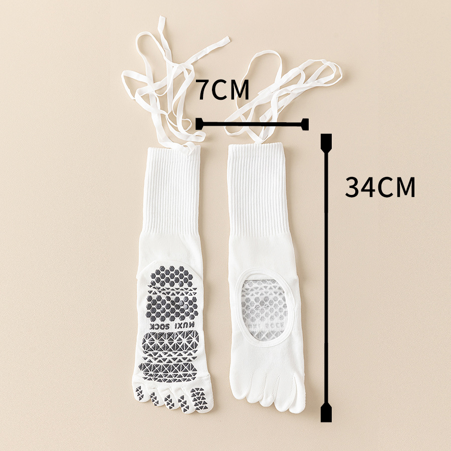 Meias de Yoga Femininas com Ca - Sports Grip avaliação e preço
