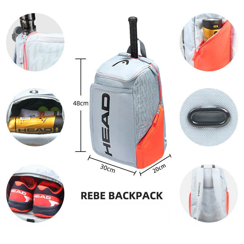 Mochila de Tênis Original HEAD - Badminton Bag avaliação e preço
